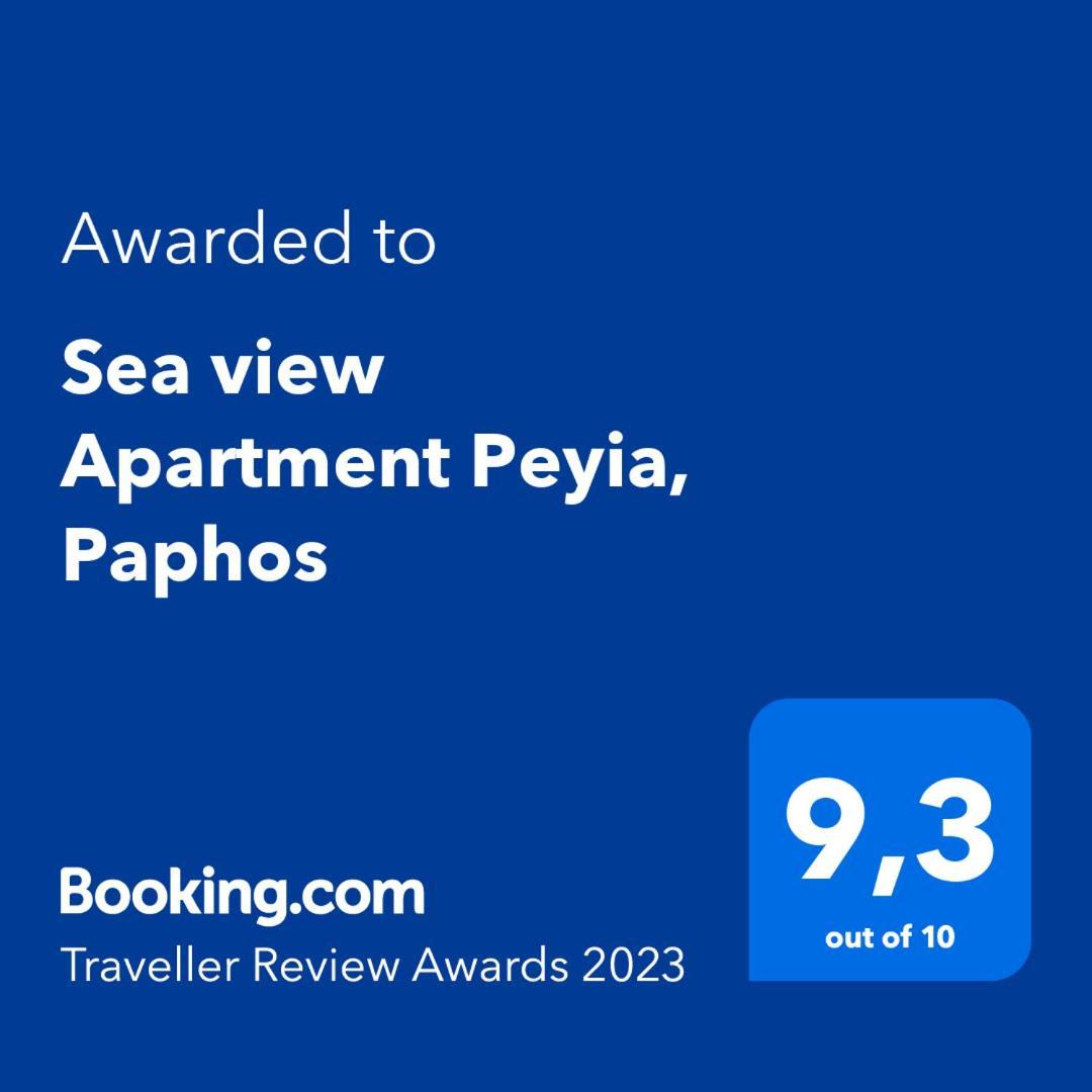 Sea View Apartment Peyia, Paphos Bagian luar foto
